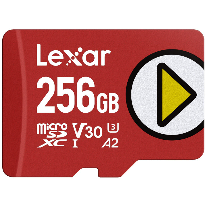 Lexar LMSPLAY256G-BNSNG cartão de memória 256 GB MicroSDXC UHS-I Classe 10