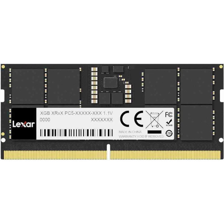 Memória SO-DIMM Lexar LD5S16G56C46ST-HGN 16GB DDR5 5600MT/s