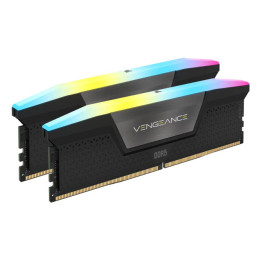 Corsair Vengeance RGB CMH64GX5M2D6000C40 módulo de memória 64 GB 2 x 32 GB DDR5 6000 MT s 288-pin DIMM