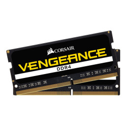 Corsair Vengeance CMSX32GX4M2A2400C16 módulo de memória 32 GB 2 x 16 GB DDR4 260-pin SO-DIMM