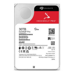 Seagate IronWolf Pro ST30000NT011 unidade de disco rígido 30 TB 7200 RPM 512 MB 3.5" Serial ATA III