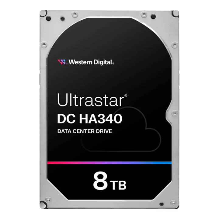 Western Digital Ultrastar 0B47078 unidade de disco rígido 8 TB 7200 RPM 256 MB 3.5" SATA