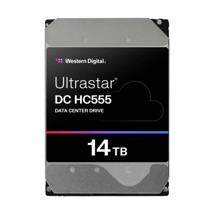 Western Digital Ultrastar DC HC555 unidade de disco rígido 14 TB 7200 RPM 512 MB 3.5" Serial ATA III