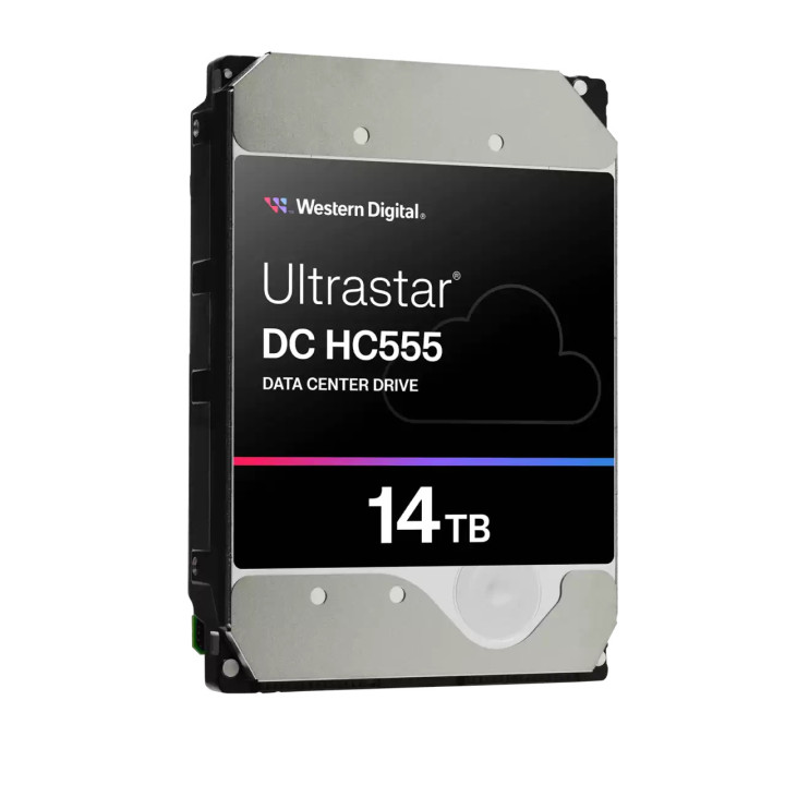Western Digital Ultrastar DC HC555 unidade de disco rígido 14 TB 7200 RPM 512 MB 3.5" Serial ATA III