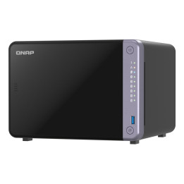 QNAP TS-632X NAS Tower Alpine Alpine AL-524 4 GB DDR4 QNAP QTS Preto