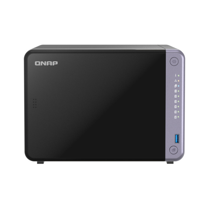 QNAP TS-632X NAS Tower Alpine Alpine AL-524 4 GB DDR4 QNAP QTS Preto