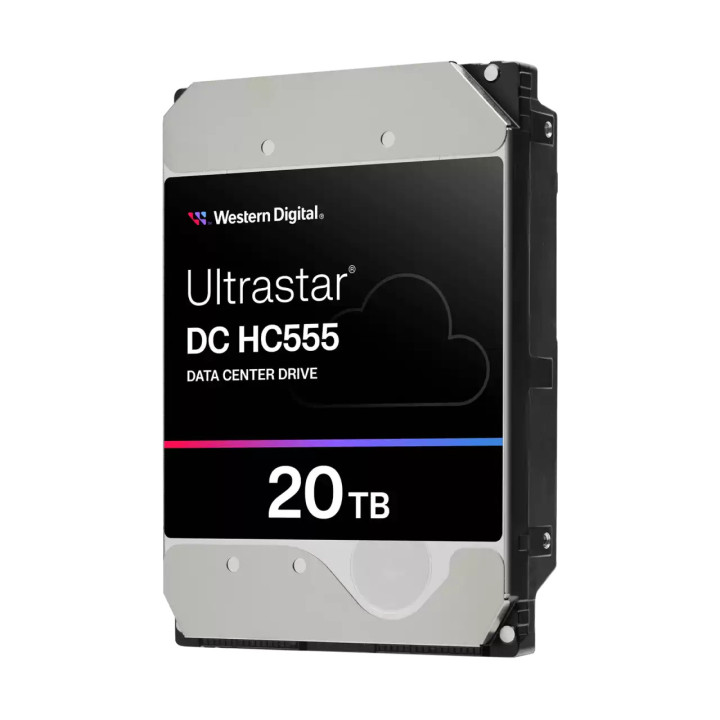 Western Digital Ultrastar DC HC555 unidade de disco rígido 20 TB 7200 RPM 512 MB 3.5" Serial ATA III