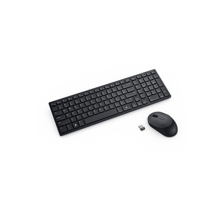 DELL Teclado e rato compactos e silenciosos Pro — KM555 - português (QWERTY)