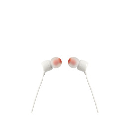 JBL Tune 110 Auscultadores Com fios Intra-auditivo Chamadas Música Branco