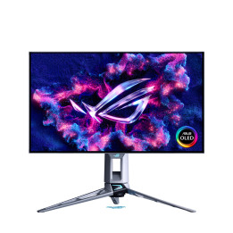 ASUS ROG Swift OLED PG27AQWP-W monitor de ecrã 67,3 cm (26.5") 2560 x 1440 pixels Quad HD LCD Prateado