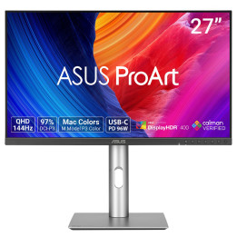 ASUS ProArt PA278CGRV monitor de ecrã 68,6 cm (27") 2560 x 1440 pixels Wide Quad HD LCD Prateado