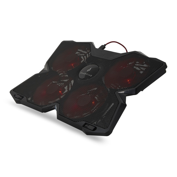 SureFire Bora base de refrigeração para computador 43,2 cm (17") 1200 RPM Preto