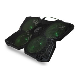 SureFire Bora base de refrigeração para computador 43,2 cm (17") 1200 RPM Preto
