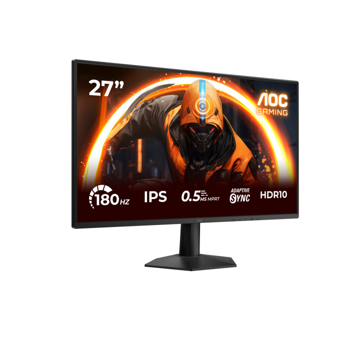 AOC 27G50F monitor de ecrã 68,6 cm (27") 1920 x 1080 pixels Full HD LED Preto