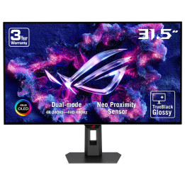 ASUS ROG Strix XG32UCWMG monitor de ecrã 80 cm (31.5") 3840 x 2160 pixels 4K Ultra HD OLED Preto