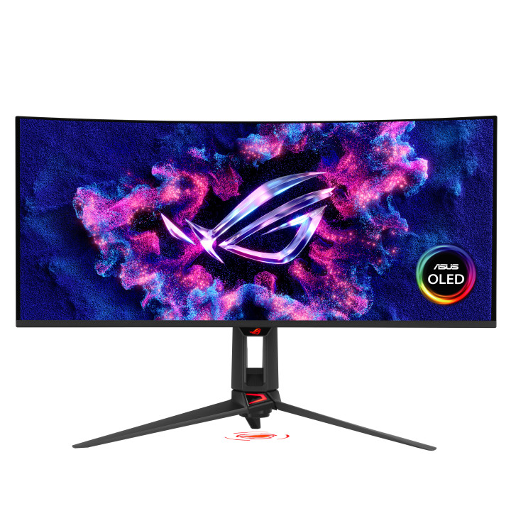 ASUS ROG Swift OLED PG34WCDN monitor de ecrã 86,4 cm (34") 3440 x 1440 pixels Wide Quad HD QD-OLED Preto