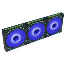 Ventoinha Lian Li UNI FAN SL120 Infinity FLEX Wireless Preto 120mm (Pack 3)