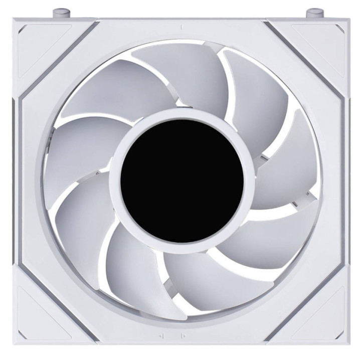 Ventoinha Lian Li UNI FAN SL120 LCD Infinity FLEX Wireless Branco 120mm (Pack 3)