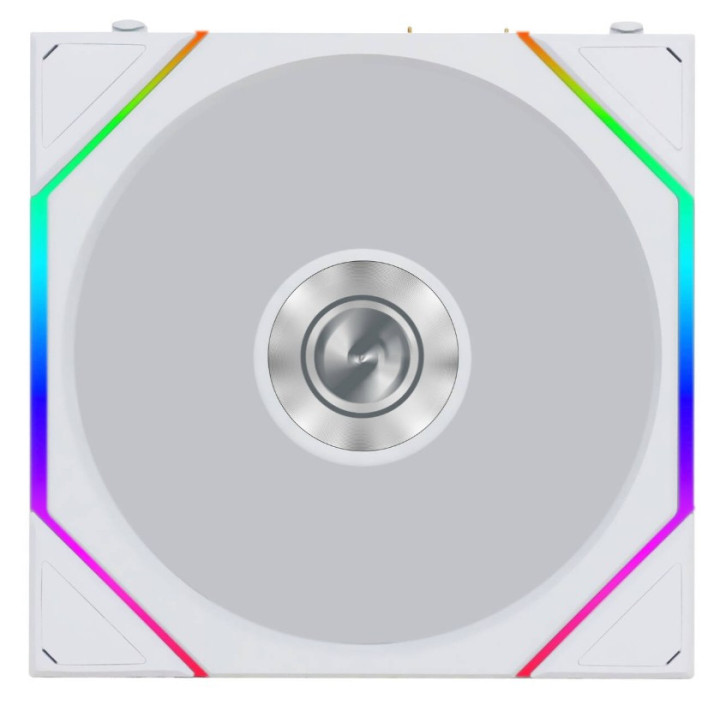 Ventoinha Lian Li UNI FAN TL120 FLEX Wireless Reverse Blade Branco 120mm (Pack 3)