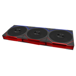 Ventoinha Lian Li UNI FAN TL120 FLEX Wireless Reverse Blade Preto 120mm (Pack 3)