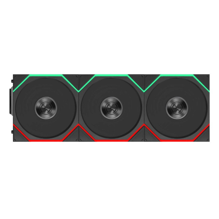 Ventoinha Lian Li UNI FAN TL120 FLEX Wireless Reverse Blade Preto 120mm (Pack 3)