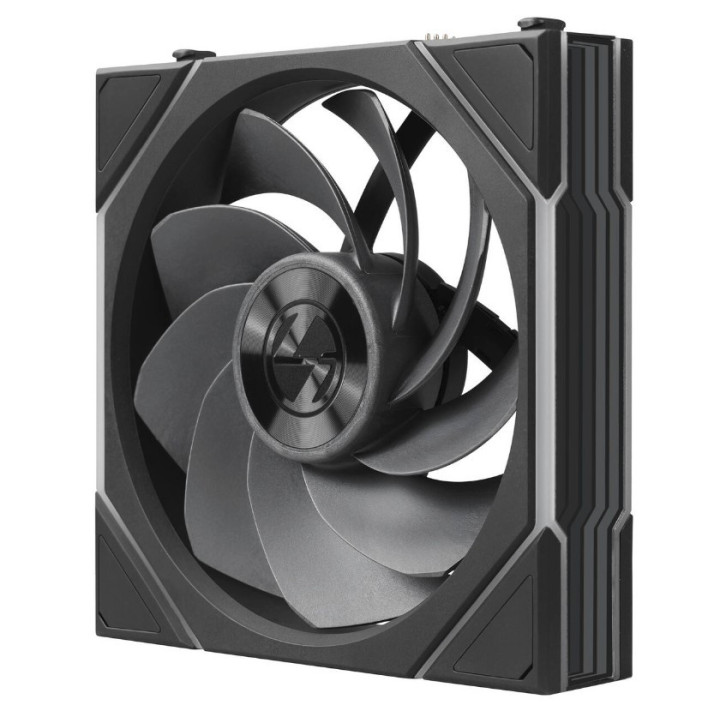 Ventoinha Lian Li UNI FAN TL120 FLEX Wireless Reverse Blade Preto 120mm (Pack 3)