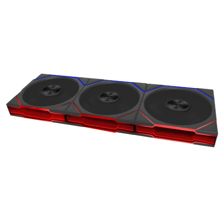 Ventoinha Lian Li UNI FAN TL120 FLEX Wireless Preto 120mm (Pack 3) para PC