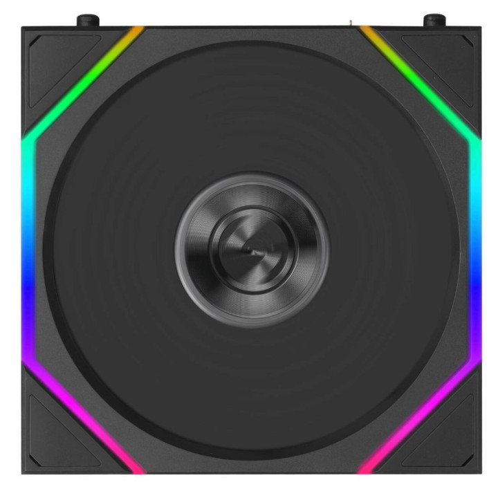 Ventoinha Lian Li UNI FAN TL120 FLEX Wireless Reverse Blade Preto 120mm