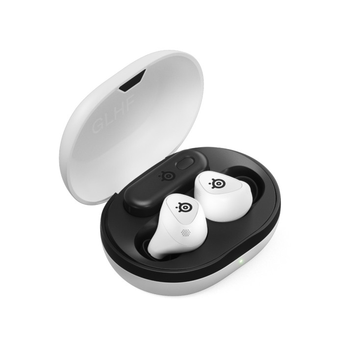 Steelseries Arctis Gamebuds Auscultadores Sem fios Intra-auditivo Jogos Bluetooth Branco