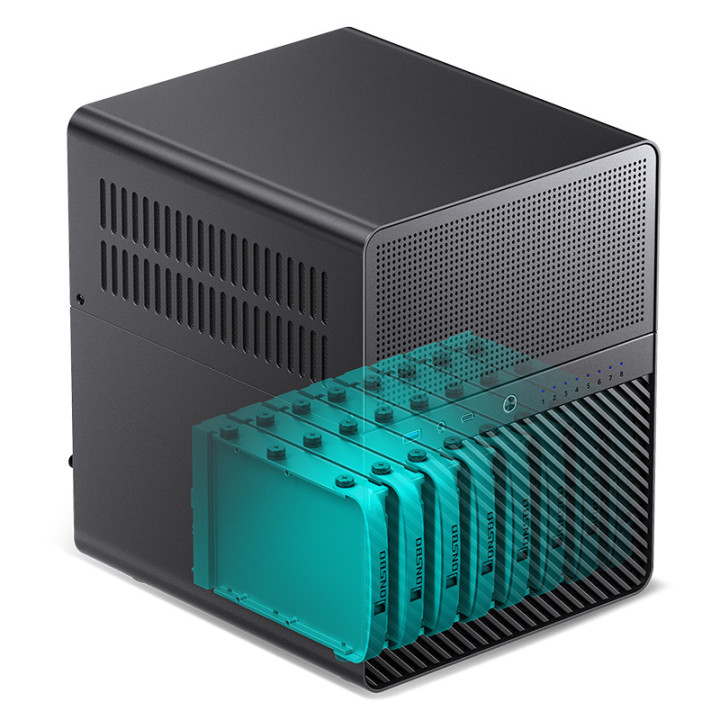 Jonsbo N3 caixa para computador Mini Tower Preto