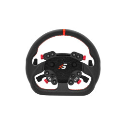 Bundle de Volante Simagic GTPro-D(K) GT1 D + Pro HUB - Construção Premium em Pele