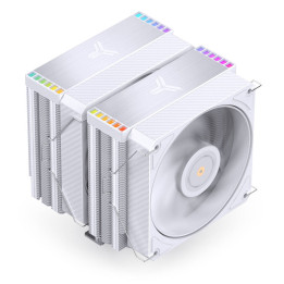 Cooler CPU Jonsbo HX6280 Branco 130mm - Desempenho Silencioso para o seu Processador
