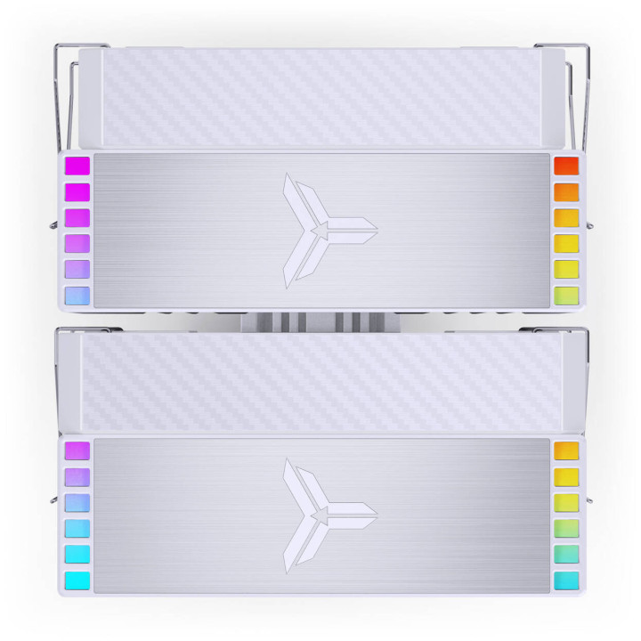 Cooler CPU Jonsbo HX6280 Branco 130mm - Desempenho Silencioso para o seu Processador