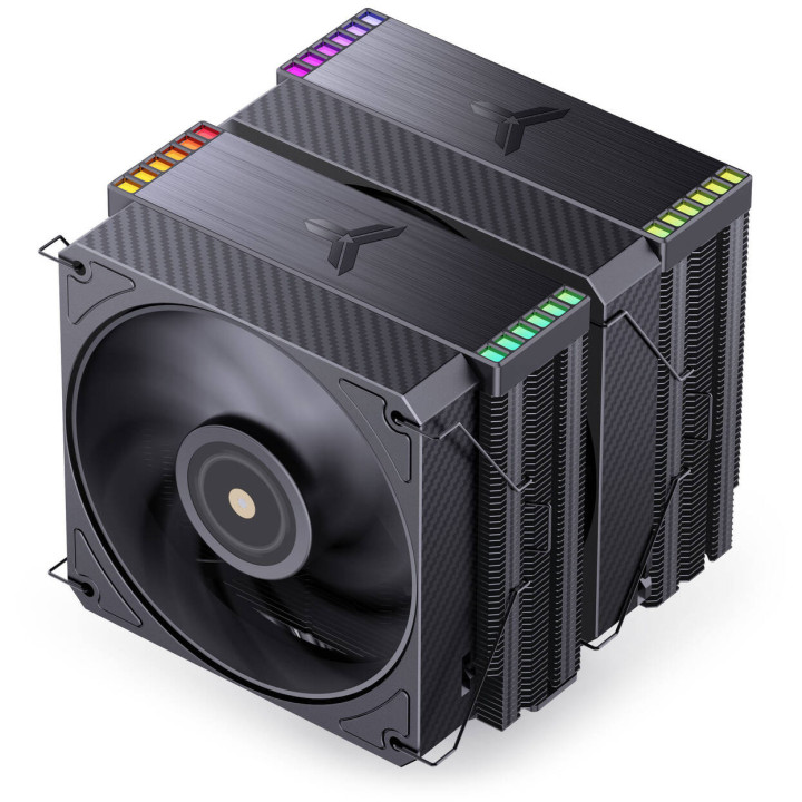 Cooler CPU Jonsbo HX6280 Preto - Dissipador Eficiente, Operação Silenciosa, 130mm