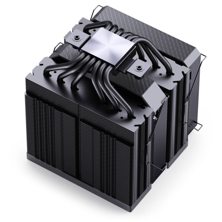 Cooler CPU Jonsbo HX6280 Preto - Dissipador Eficiente, Operação Silenciosa, 130mm