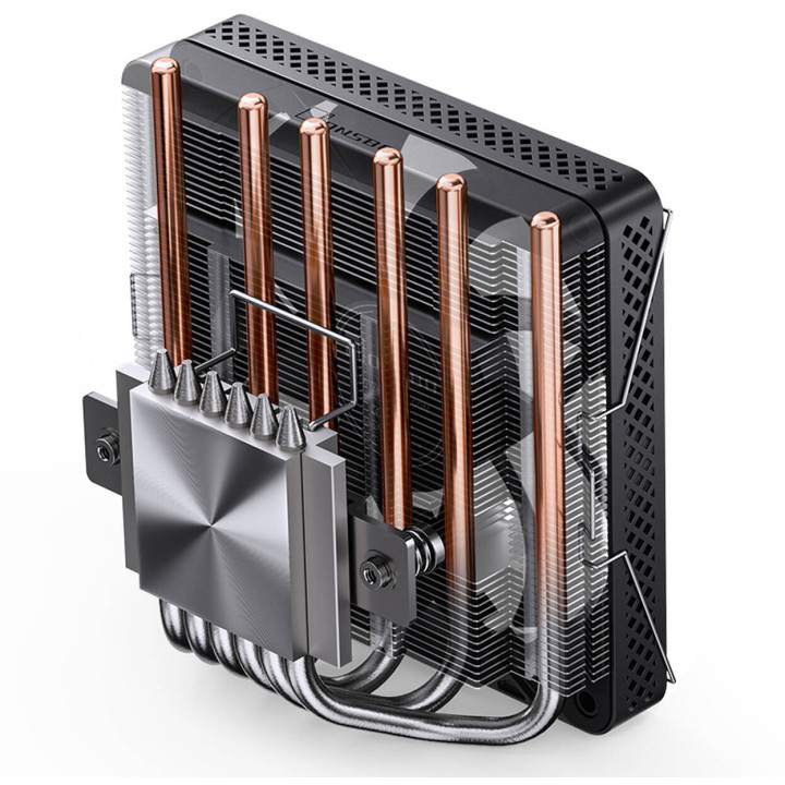 Cooler CPU Jonsbo HP-600 LS Preto 120mm | Arrefecimento Eficiente