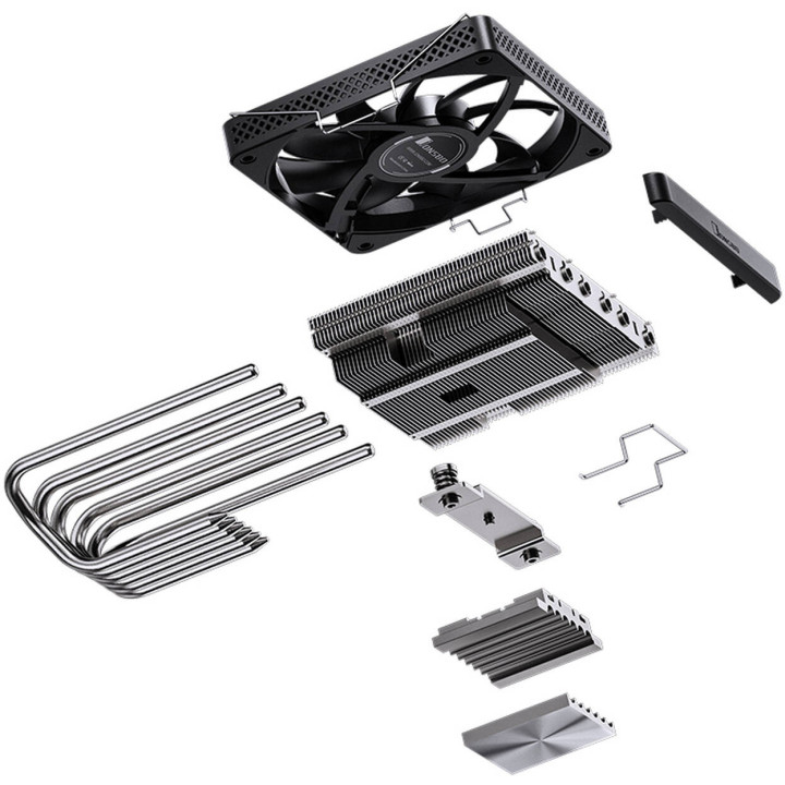 Cooler CPU Jonsbo HP-600 LS Preto 120mm | Arrefecimento Eficiente