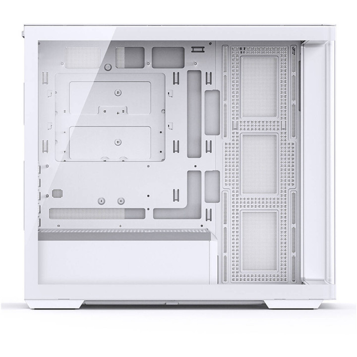 Caixa Micro-ATX Jonsbo D300 Vidro Temperado Branco