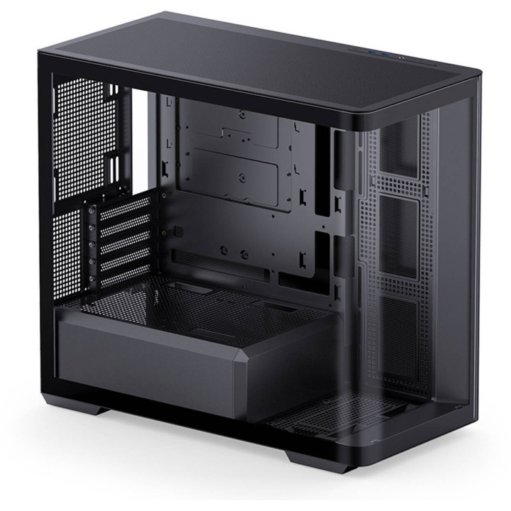 Caixa Micro-ATX Jonsbo D300 Vidro Temperado Preto