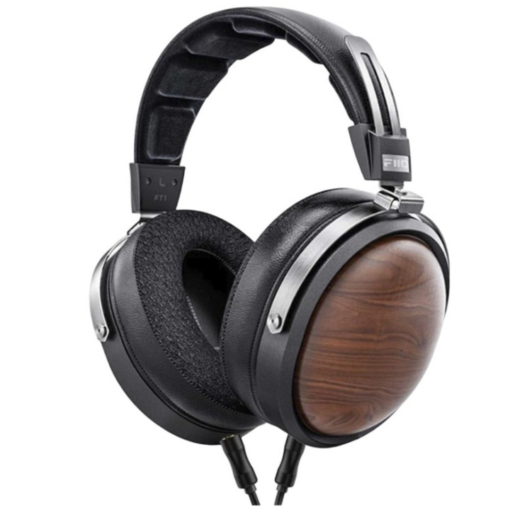 Headset FiiO FT1 Hi-Fi Madeira de Nogueira Pretos