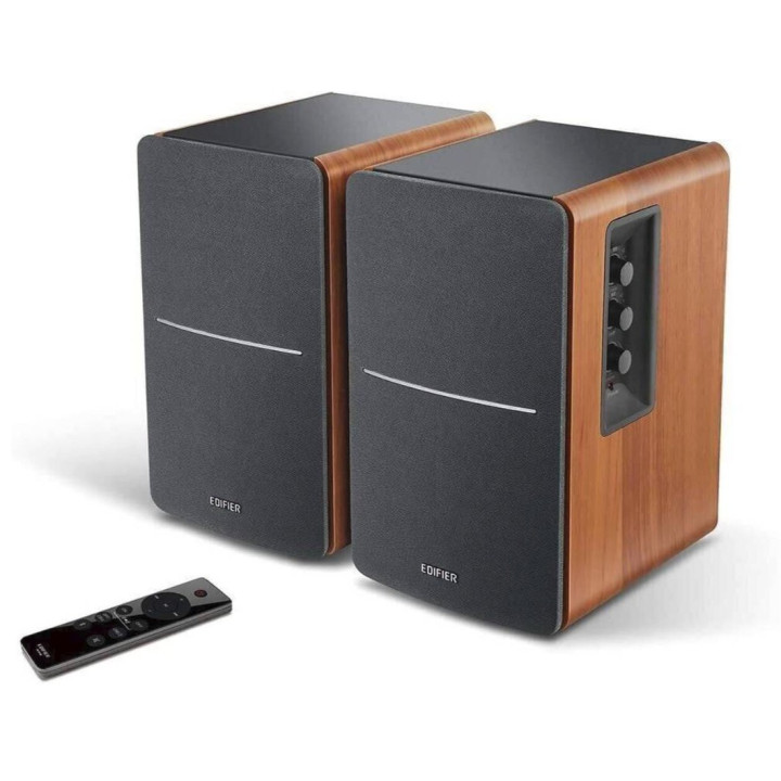 Colunas Edifier R1280DBS Studio 2.0 42W Castanhas