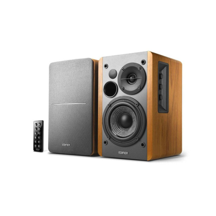 Colunas Edifier R1280DBS Studio 2.0 42W Castanhas