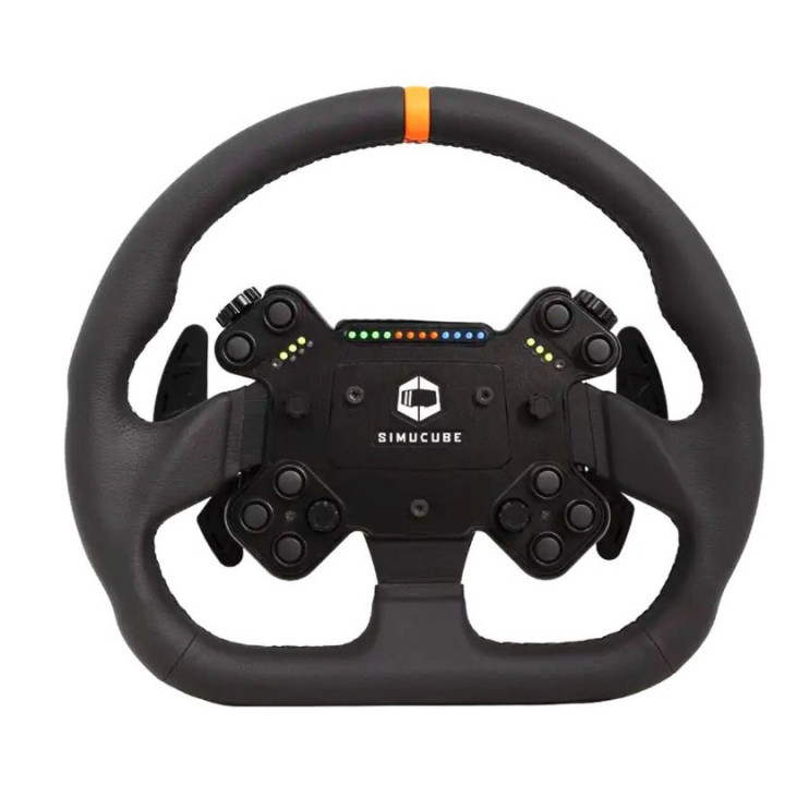 Volante Simucube Valo GT-23 SC3 Quick Release - 32cm, Pele para Simulação Profissional