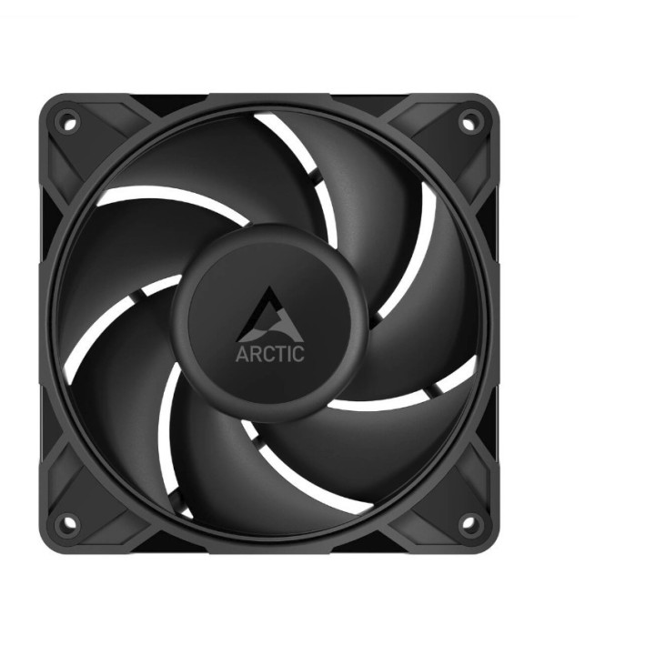 Ventoinha Arctic P12 PRO PWM PST Low Noise 120mm - Preto (Pack 5)