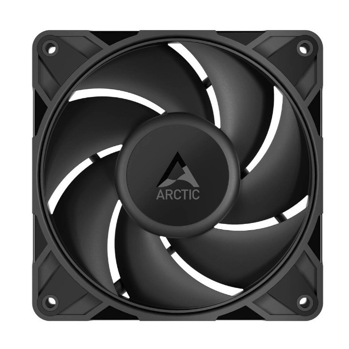 Ventoinha Arctic P12 PRO PWM Low Noise 120mm - Preto