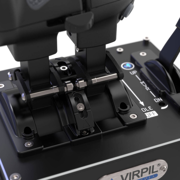 Acelerador Gaming VIRPIL Controls CDT-VMAX para Simuladores de Voo USB