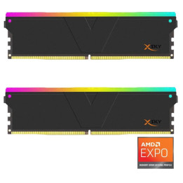 Memória DDR5 V-Color Manta Xsky EXPO 32GB (2x16GB) 6000MHz CL30 Preto (Apenas Ryzen)