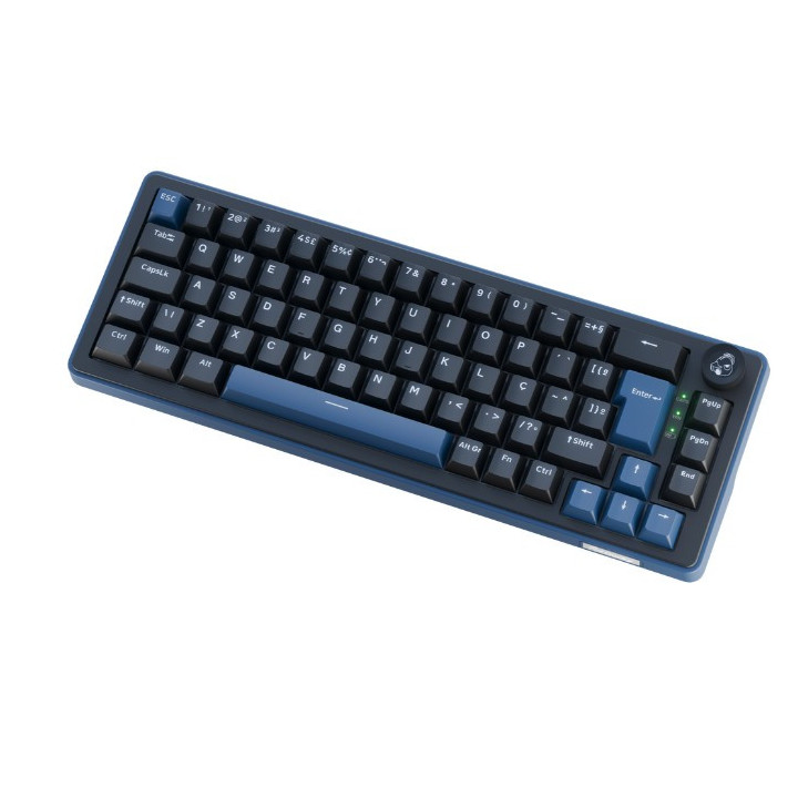 Teclado Mecânico Ducky OK-M 68 65% Tri-Mode Hot-Swap RGB Tactile (PT)