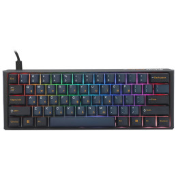 Teclado Mecânico Ducky ONE 3 Pro Nazca Line 60% RGB 8K Polling Rate