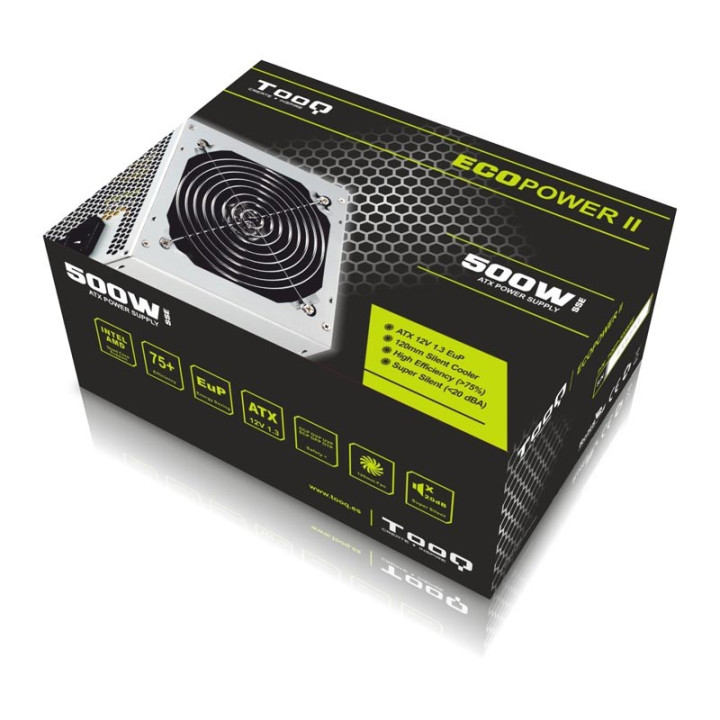 Tooq Fonte de Alimentação 500W ATX V1.3 12V [TQEP-500SSE]